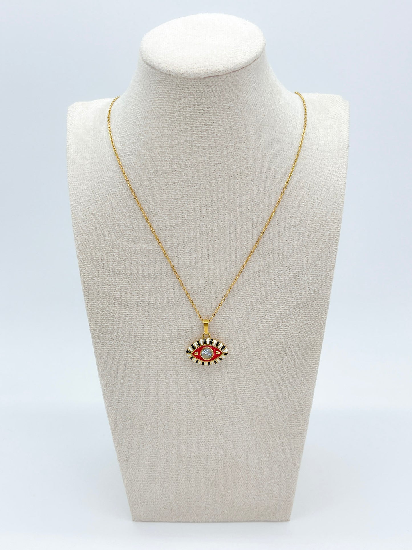 COLLAR OJO ROJO