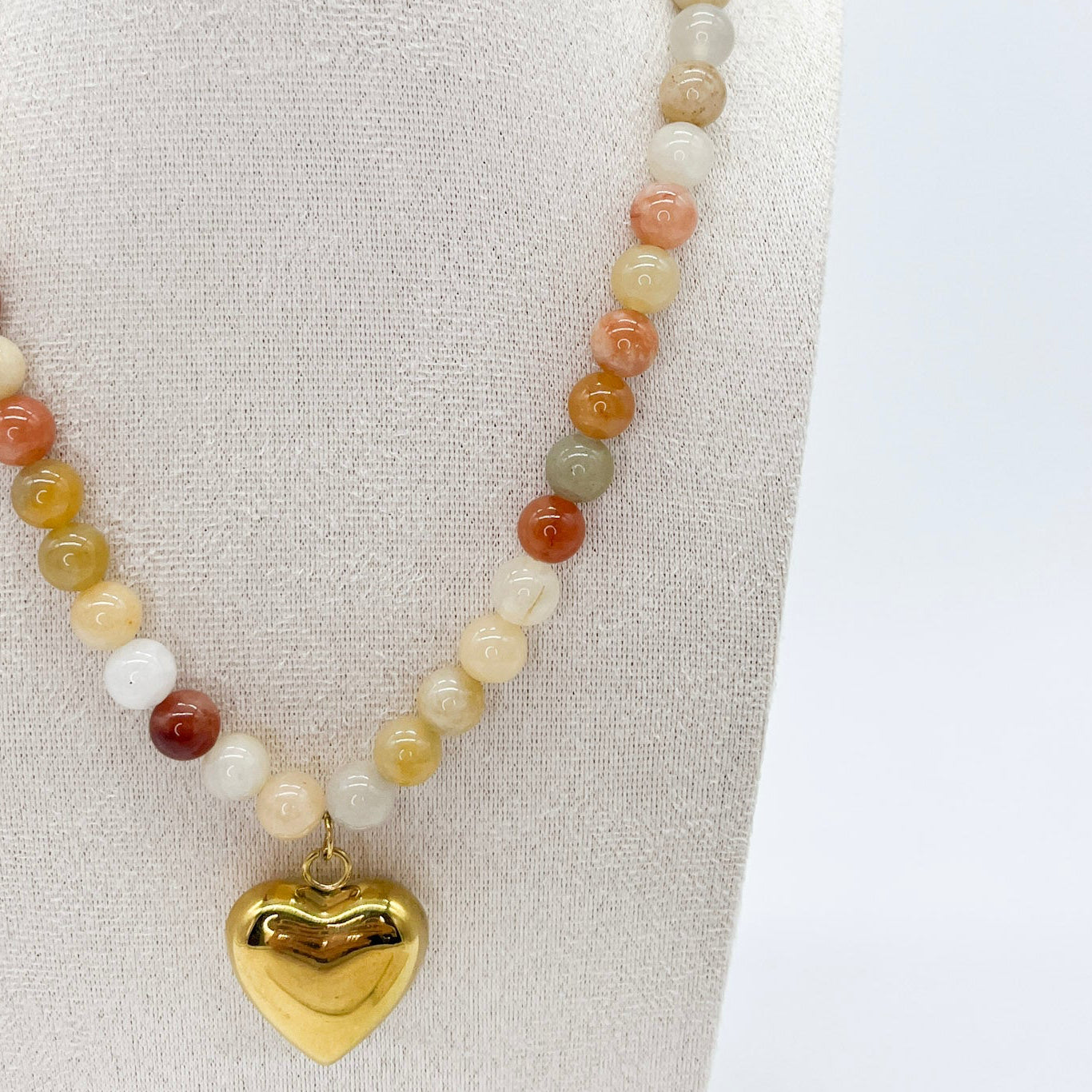 COLLAR PIEDRA CORAZON