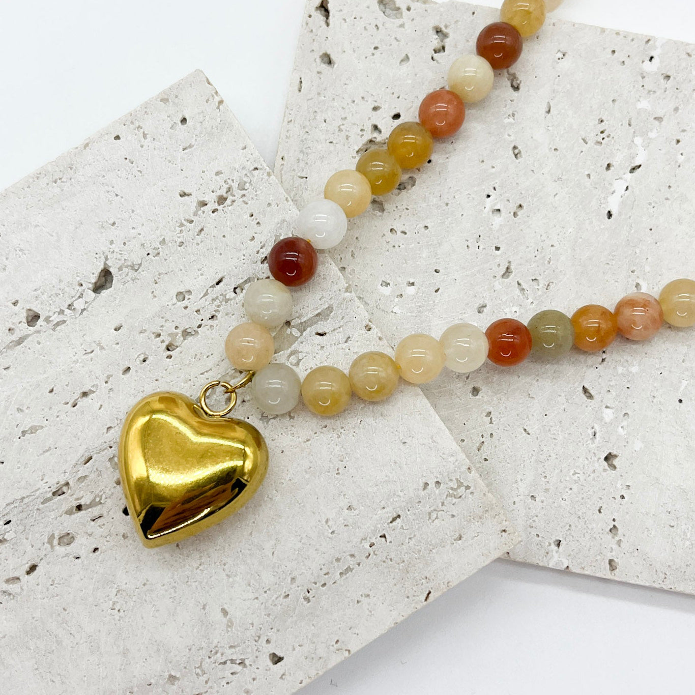 COLLAR PIEDRA CORAZON