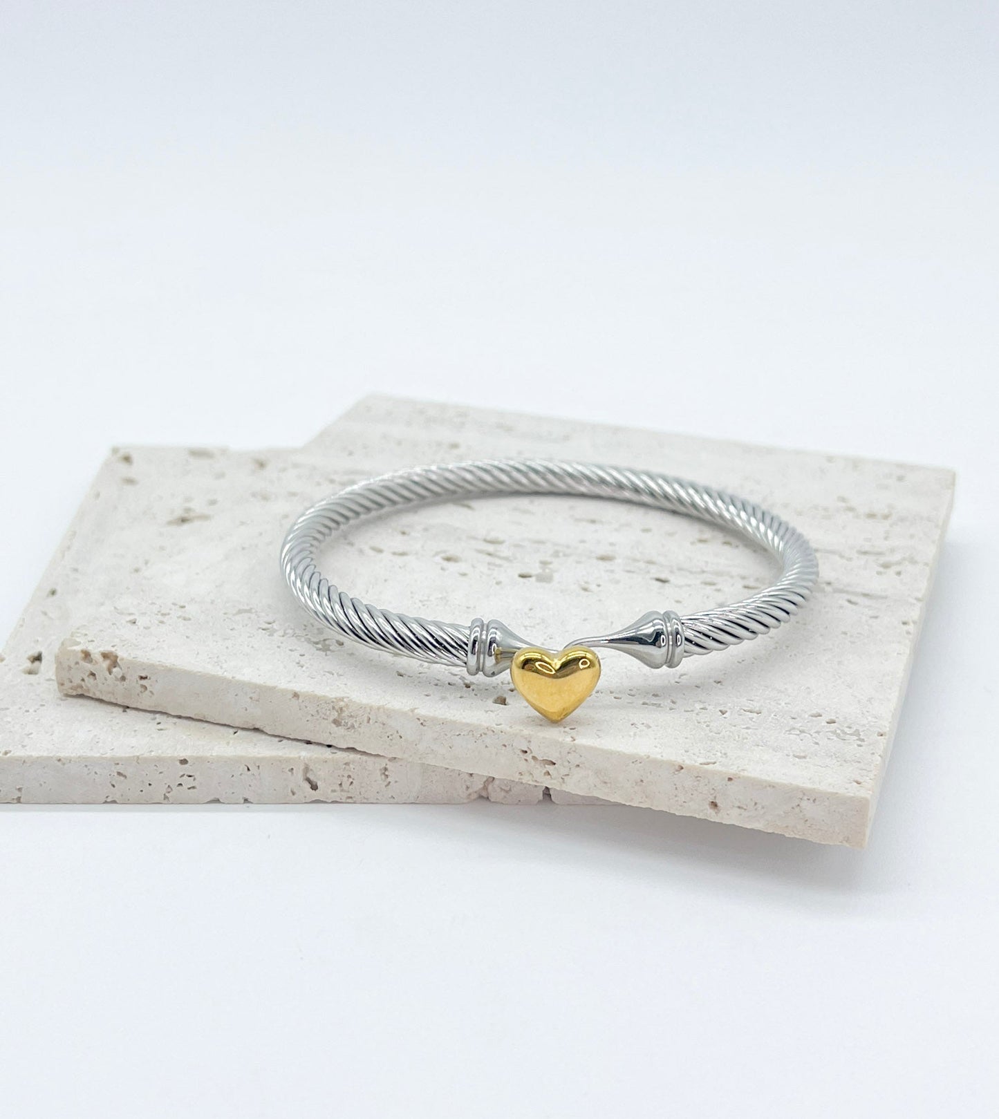 PULSERA CORAZON GLOBO