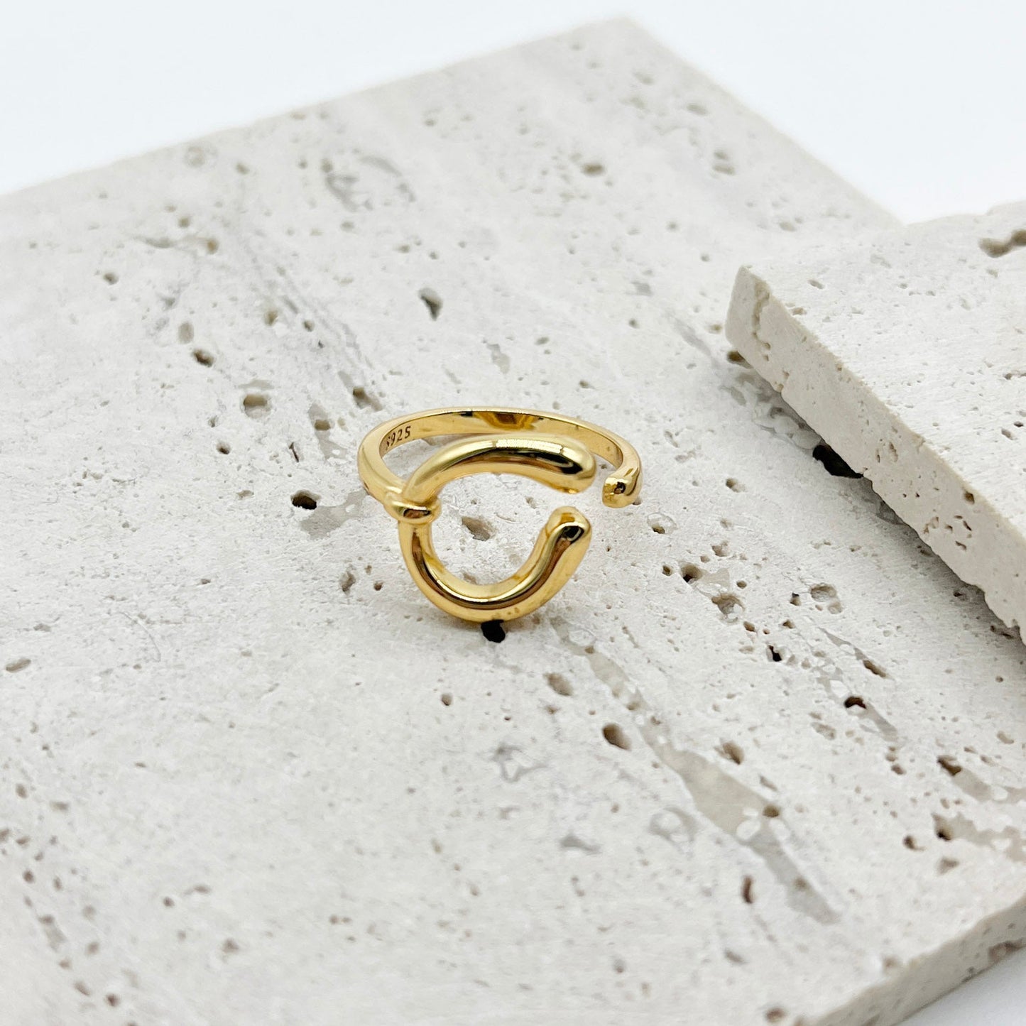 ANILLO ONDINA IRREGULAR AJUSTABLE