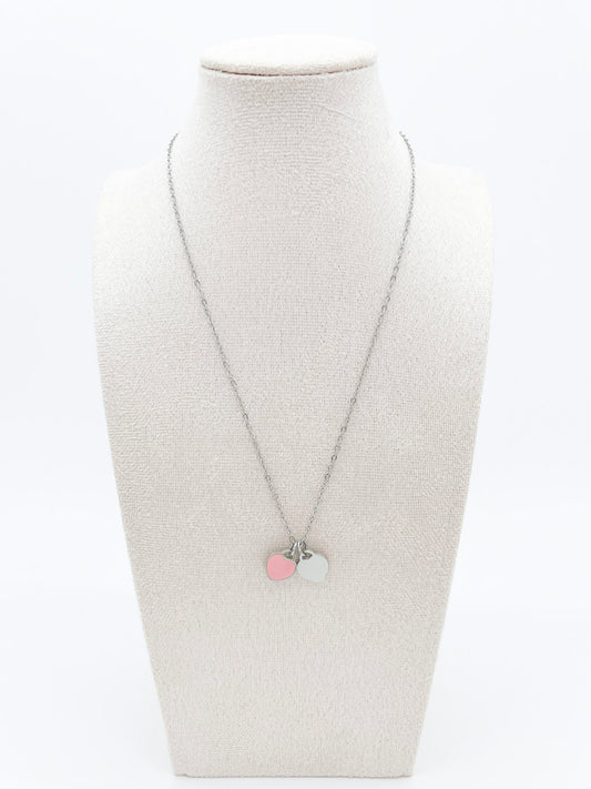 COLLAR CORAZON DOBLE