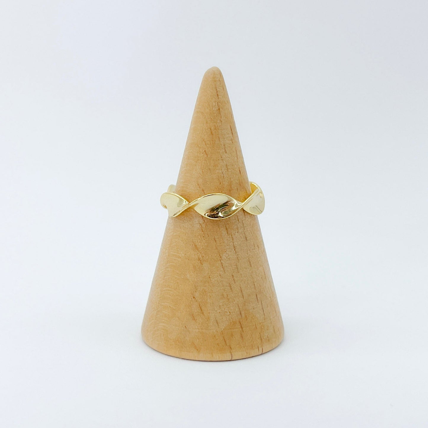 ANILLO TRAMA  AJUSTABLE CON ONDAS