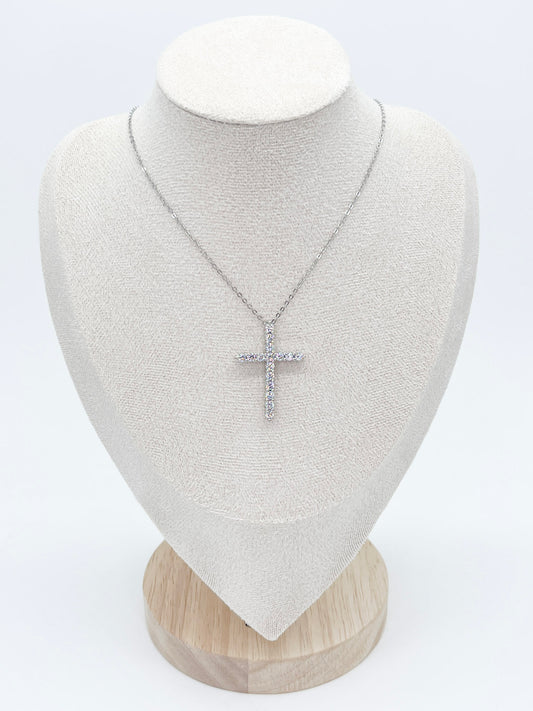 COLLAR CRUZ MOISSANITA