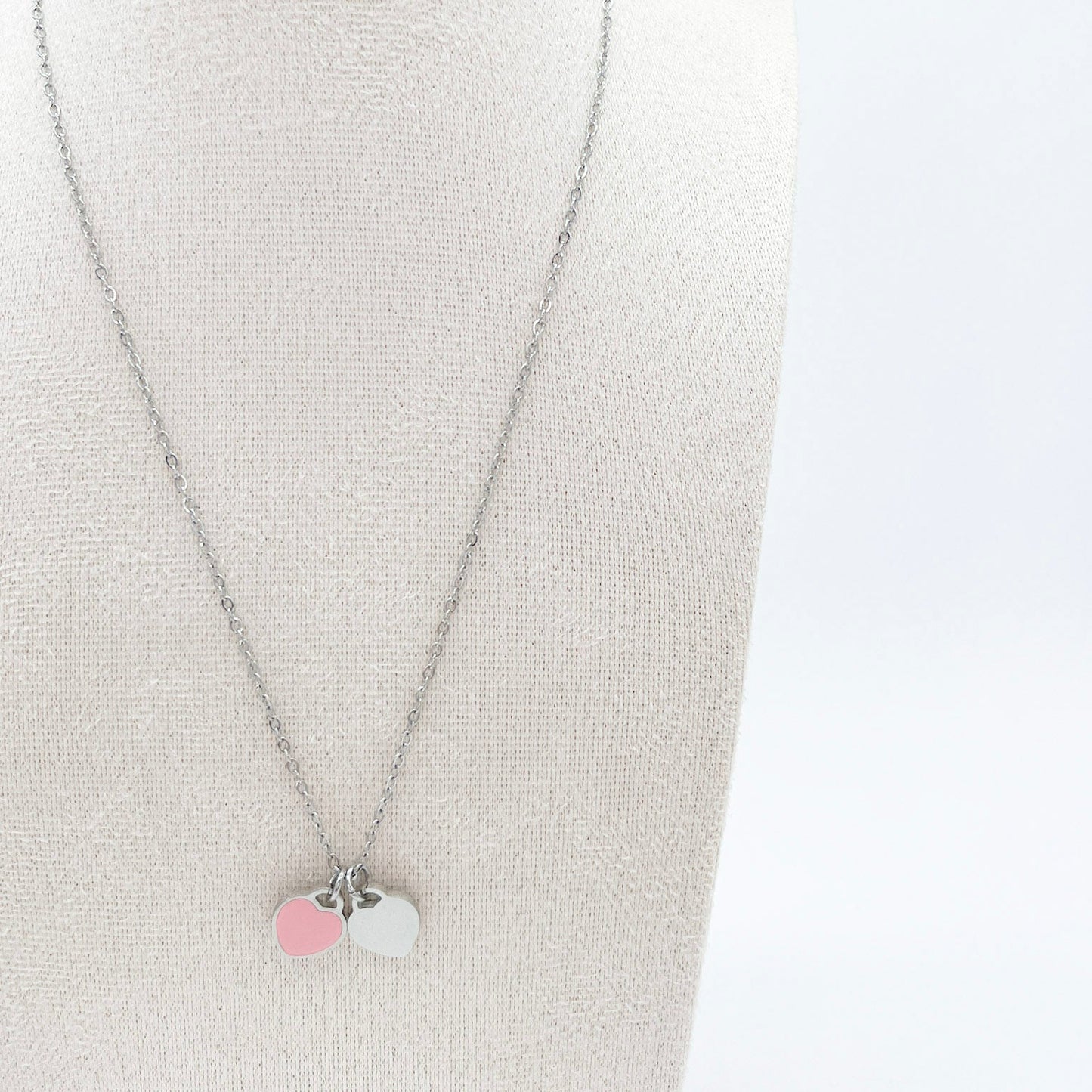 COLLAR CORAZON DOBLE
