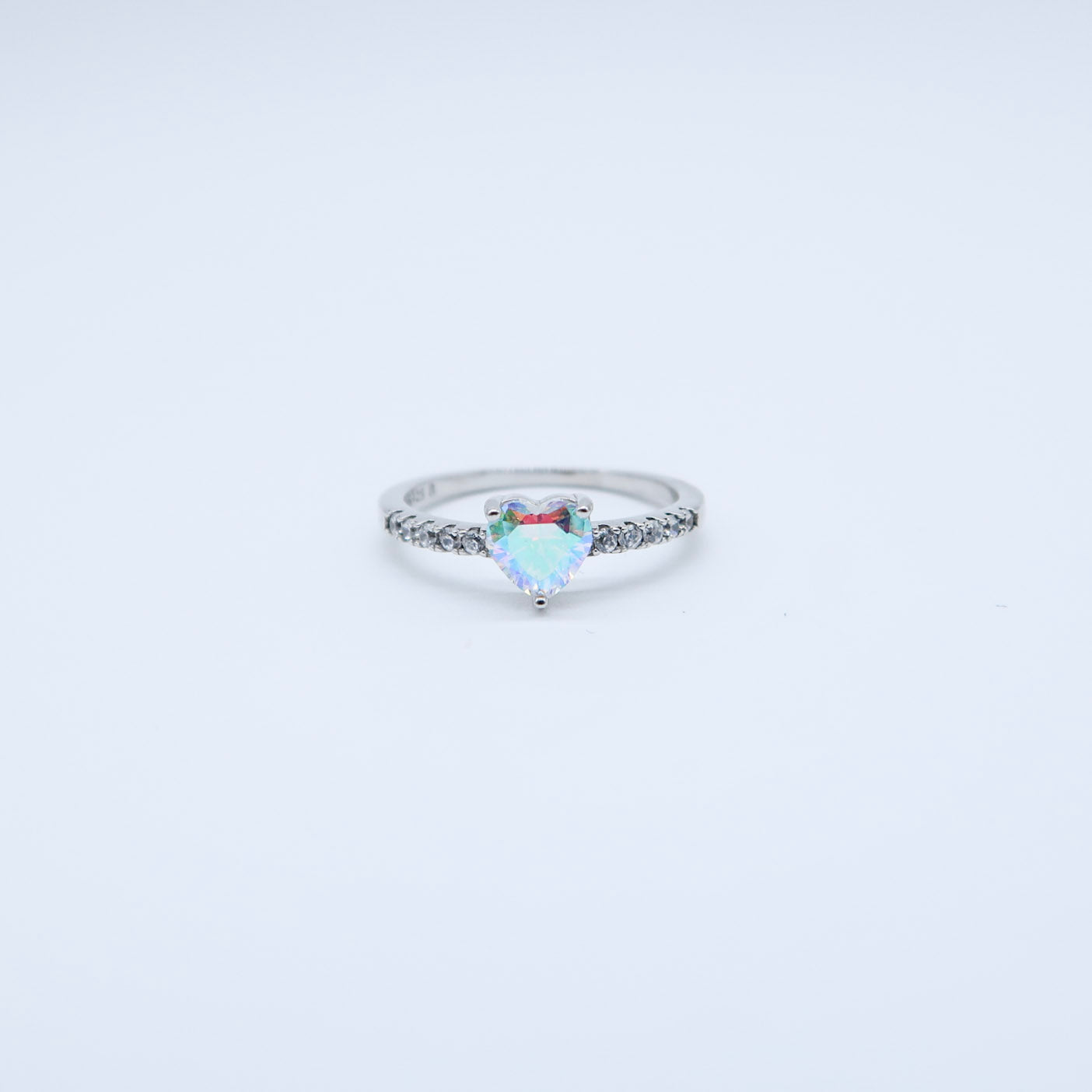 ANILLO CORAZON CRISTAL CON ZIRCONIAS