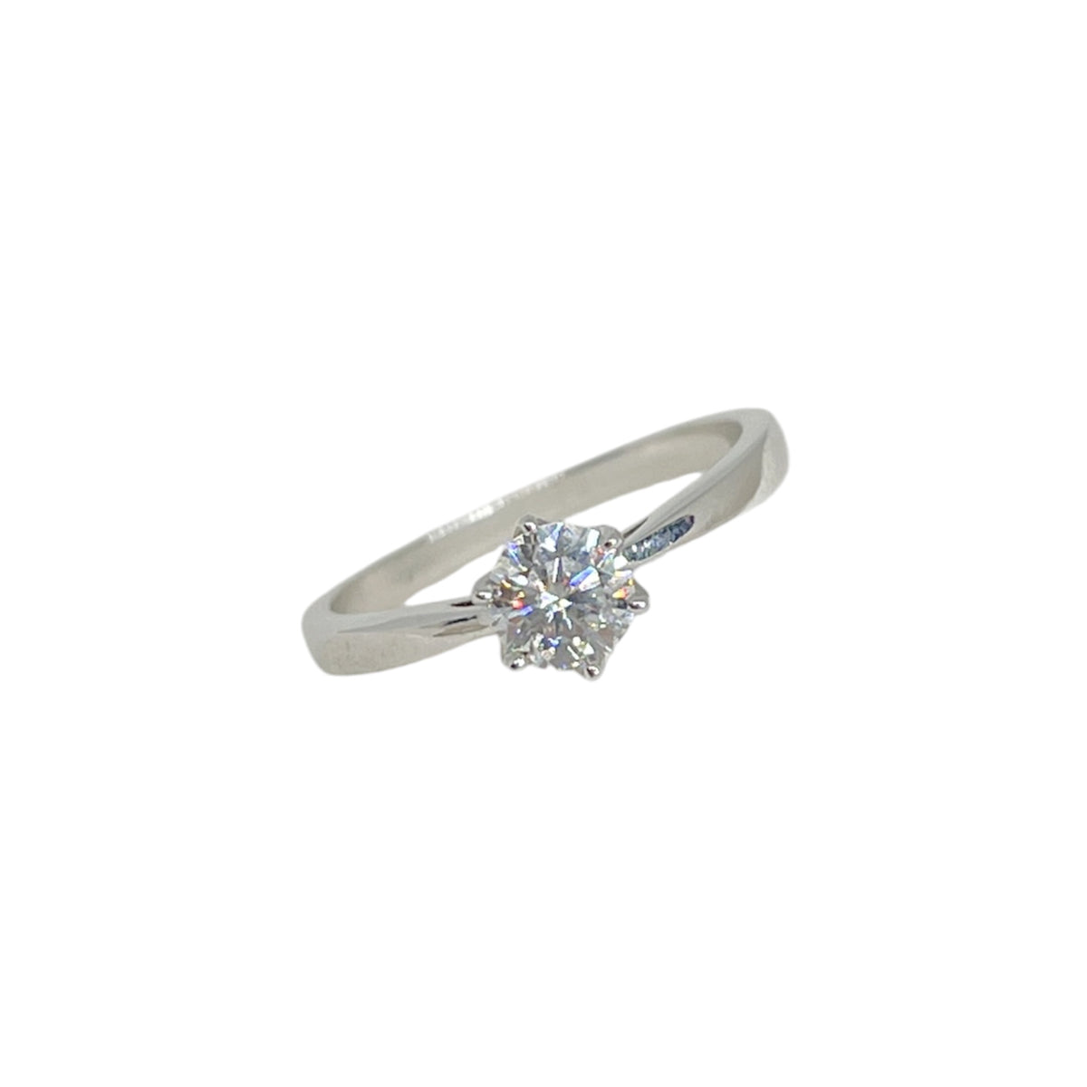 ANILLO MOISSANITA PLATA .925