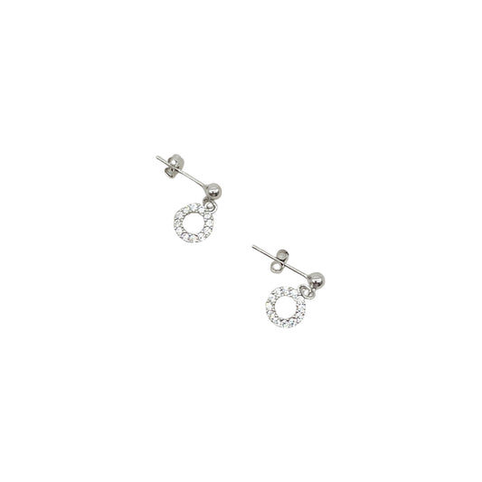 ARETES DANIELA PLATA .925