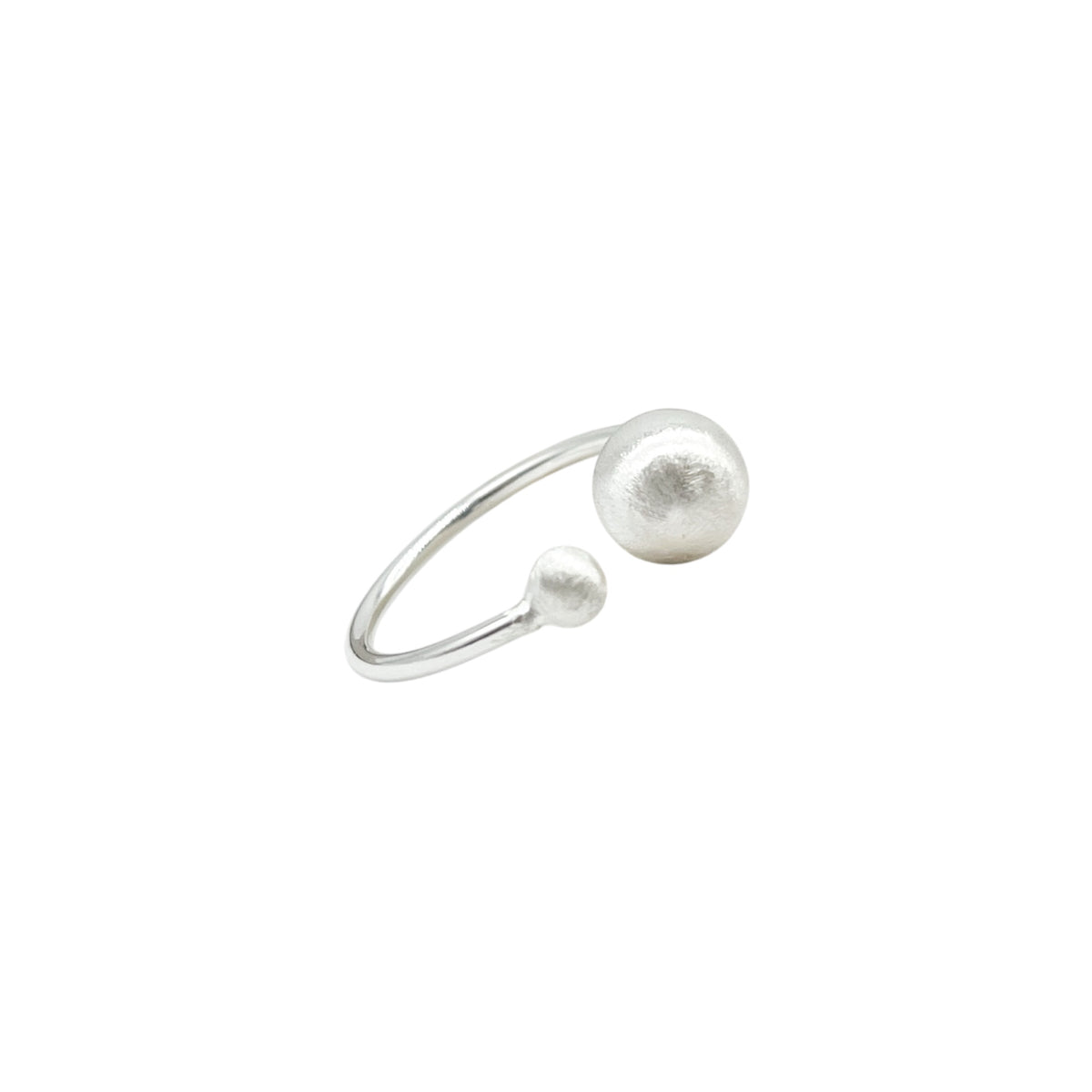 ANILLO PERLA LIZ PLATA .925